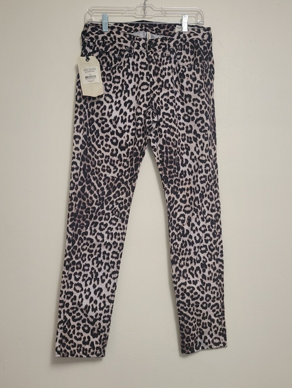 Rag & Bone Leopard-Print Boyfriend Jeans Size 25
